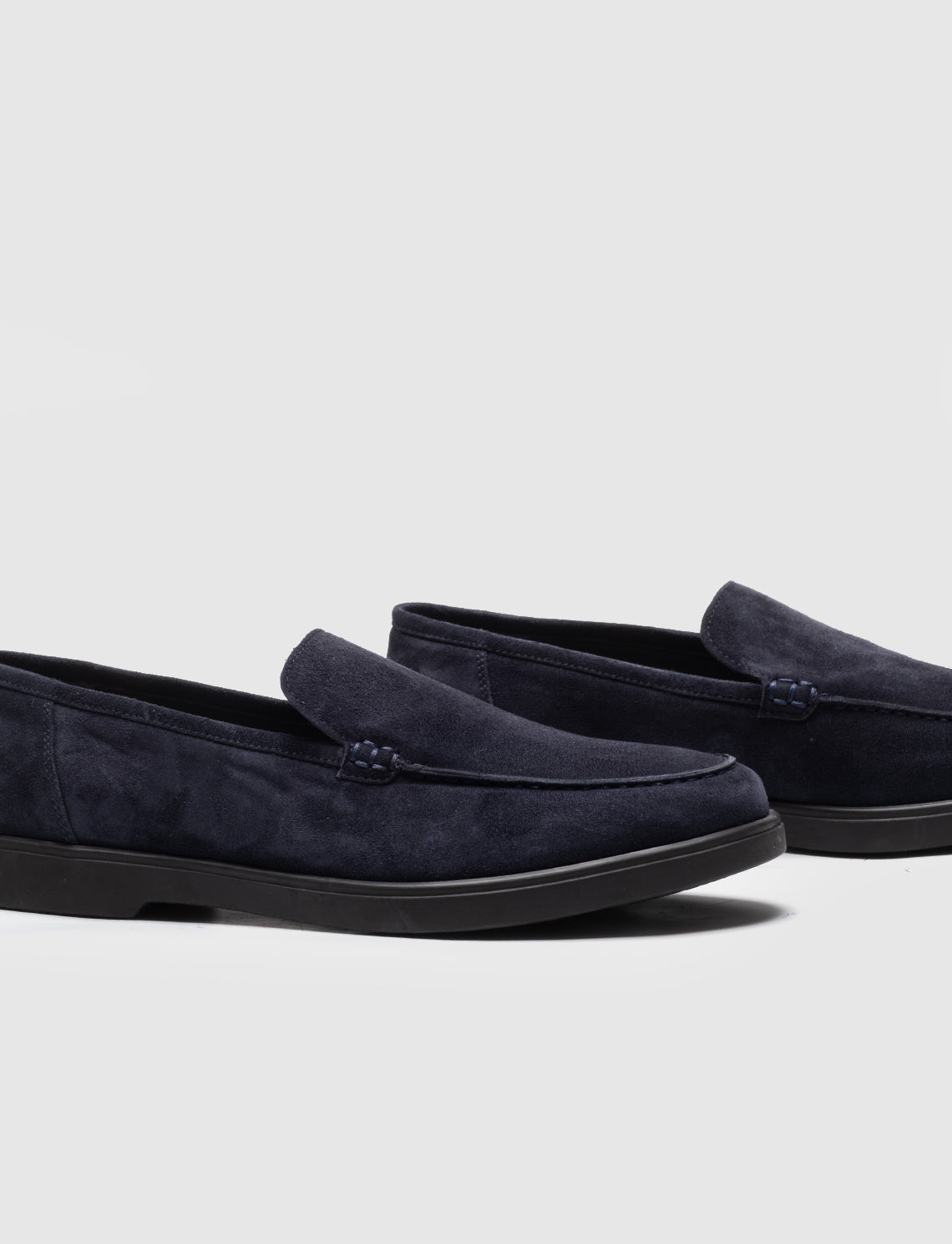 Cabani 16500A042 Erkek Süet Hakiki Deri Sneaker Ayakkabı Lacivert