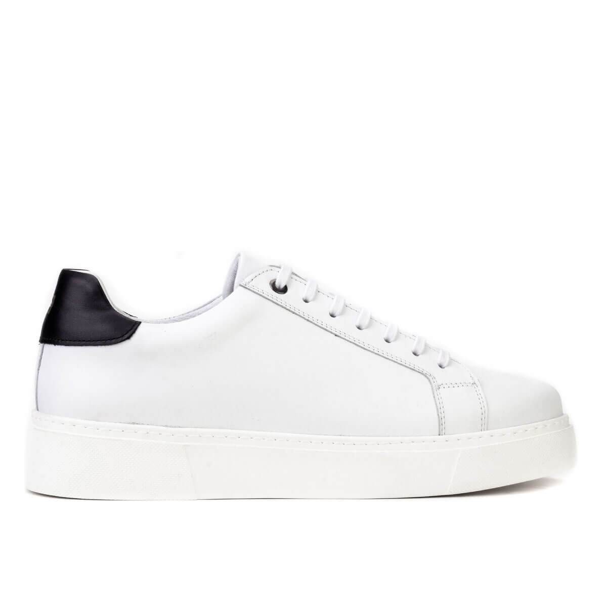 Cabani 378M1495 Erkek %100 Hakiki Deri Sneaker Ayakkabı Beyaz