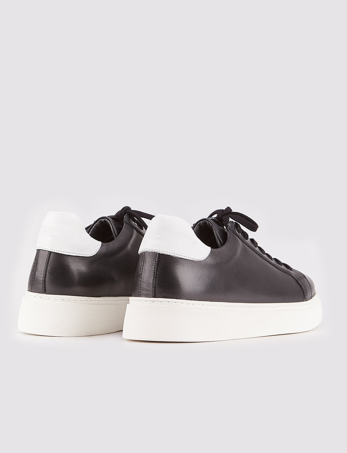 Cabani 378M1495 Erkek  Sneaker Ayakkabı 490 Siyah Antik-Beyaz Deri