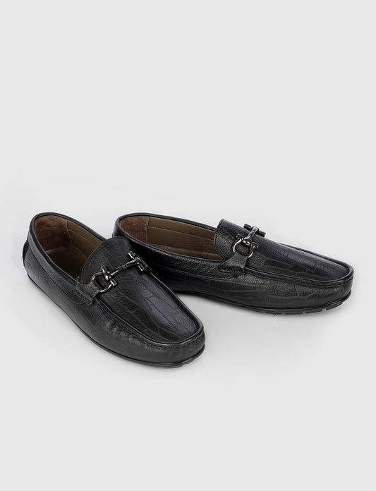 Cabani 010M5823 A Erkek %100 Hakiki Deri Sneaker Ayakkabı Siyah