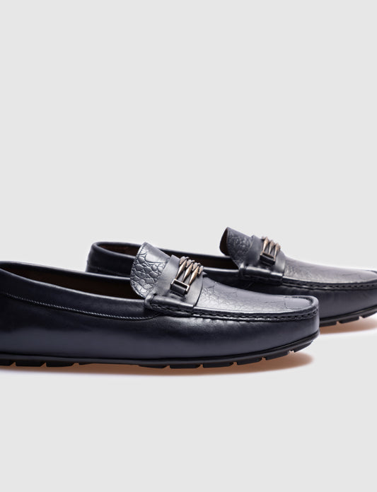 Cabani 010M5823E Erkek %100 Hakiki Deri Sneaker Ayakkabı Lacivert