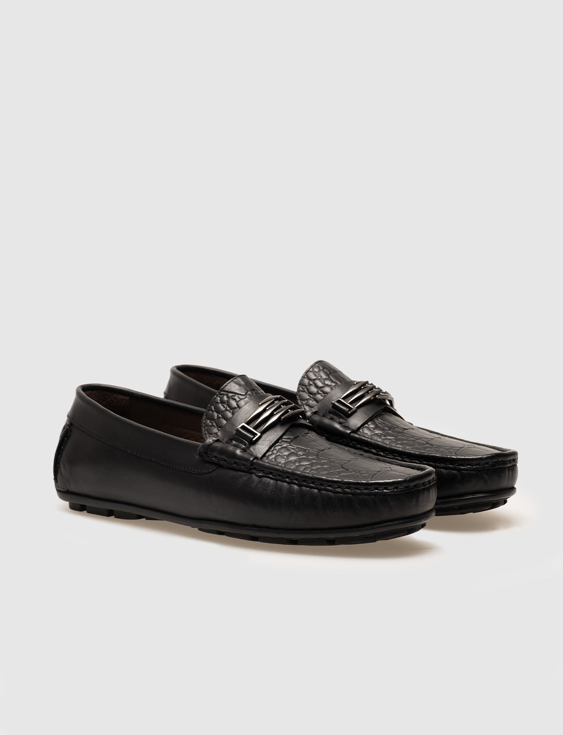 Cabani 010M5823E Erkek %100 Hakiki Deri Sneaker Ayakkabı Siyah