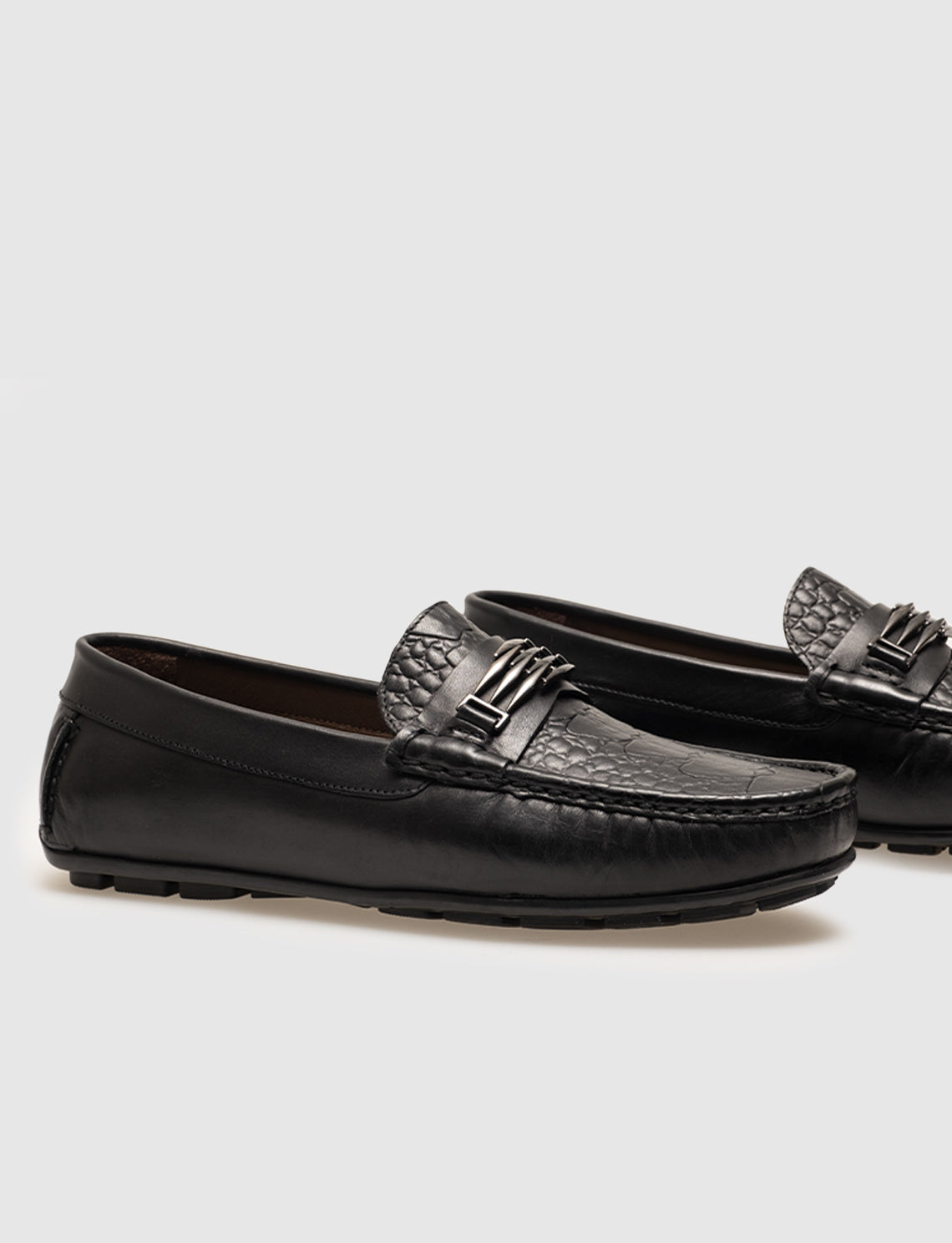 Cabani 010M5823E Erkek %100 Hakiki Deri Sneaker Ayakkabı Siyah