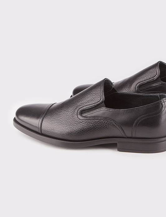 Cabani 387M1489 Erkek %100 Hakiki Deri Sneaker Ayakkabı Siyah