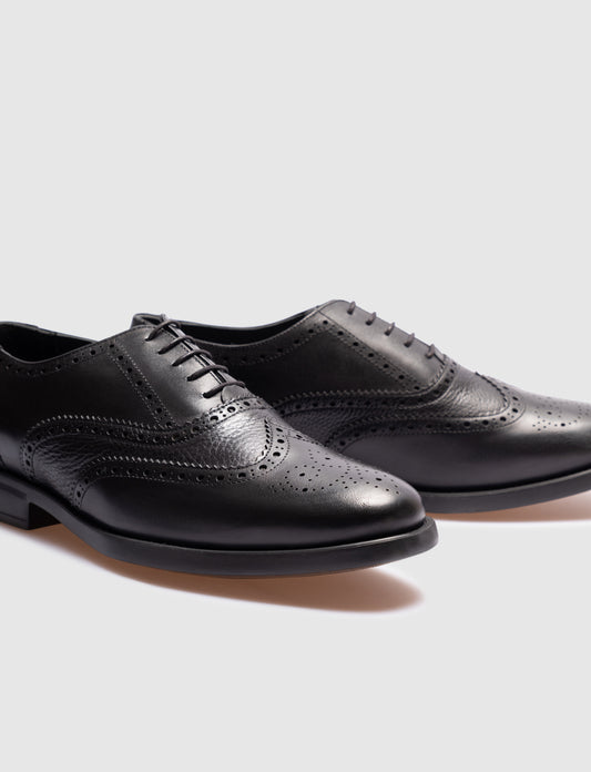 Cabani 387M1403 Erkek %100 Hakiki Deri Sneaker Ayakkabı Siyah