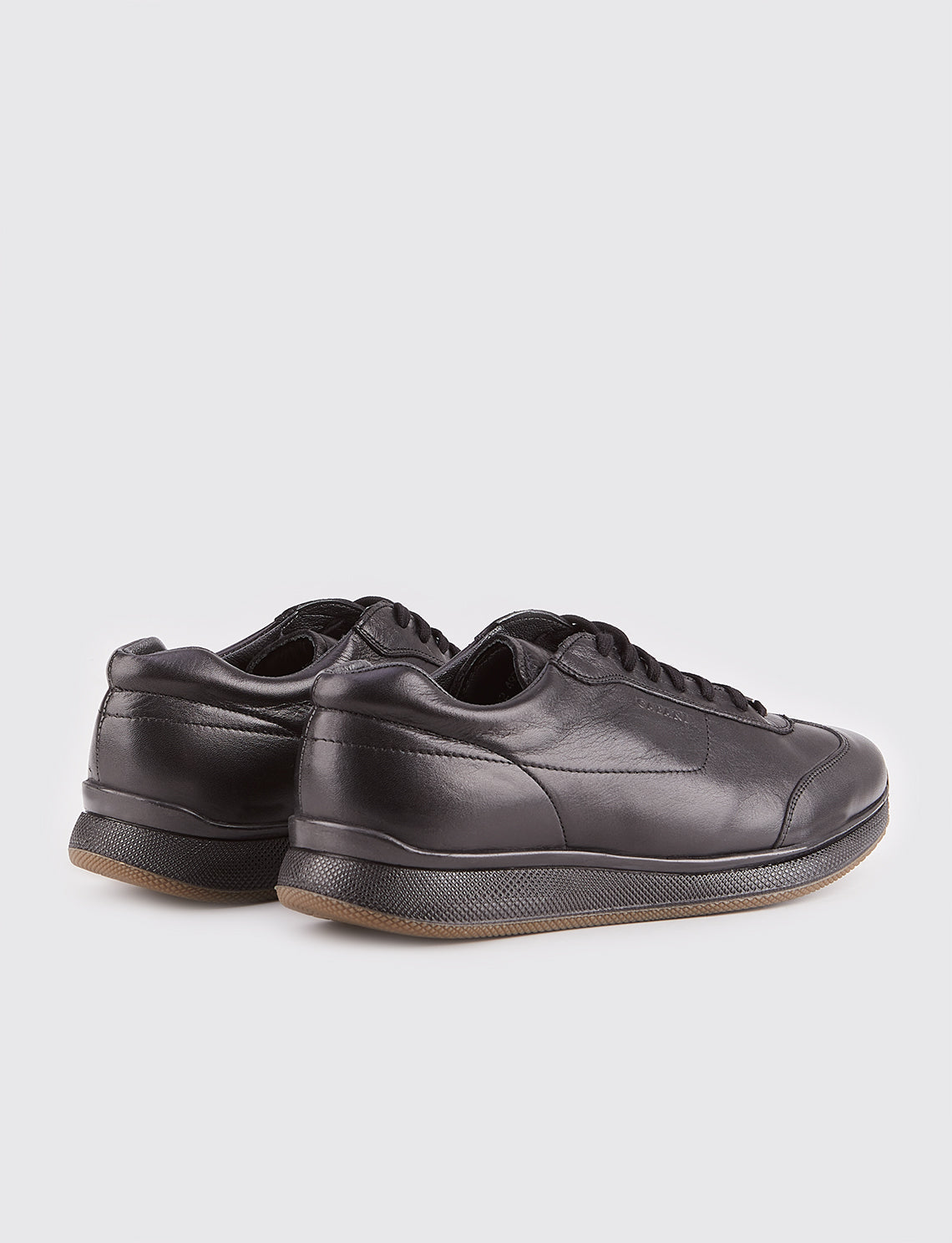 Cabani 492K747 Erkek %100 Hakiki Deri Sneaker Ayakkabı Siyah