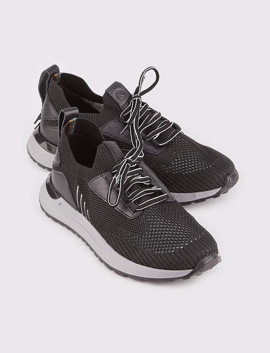 Cabani H-1777 Erkek Tekstil Günlük Ayakkabı Siyah Tekstil