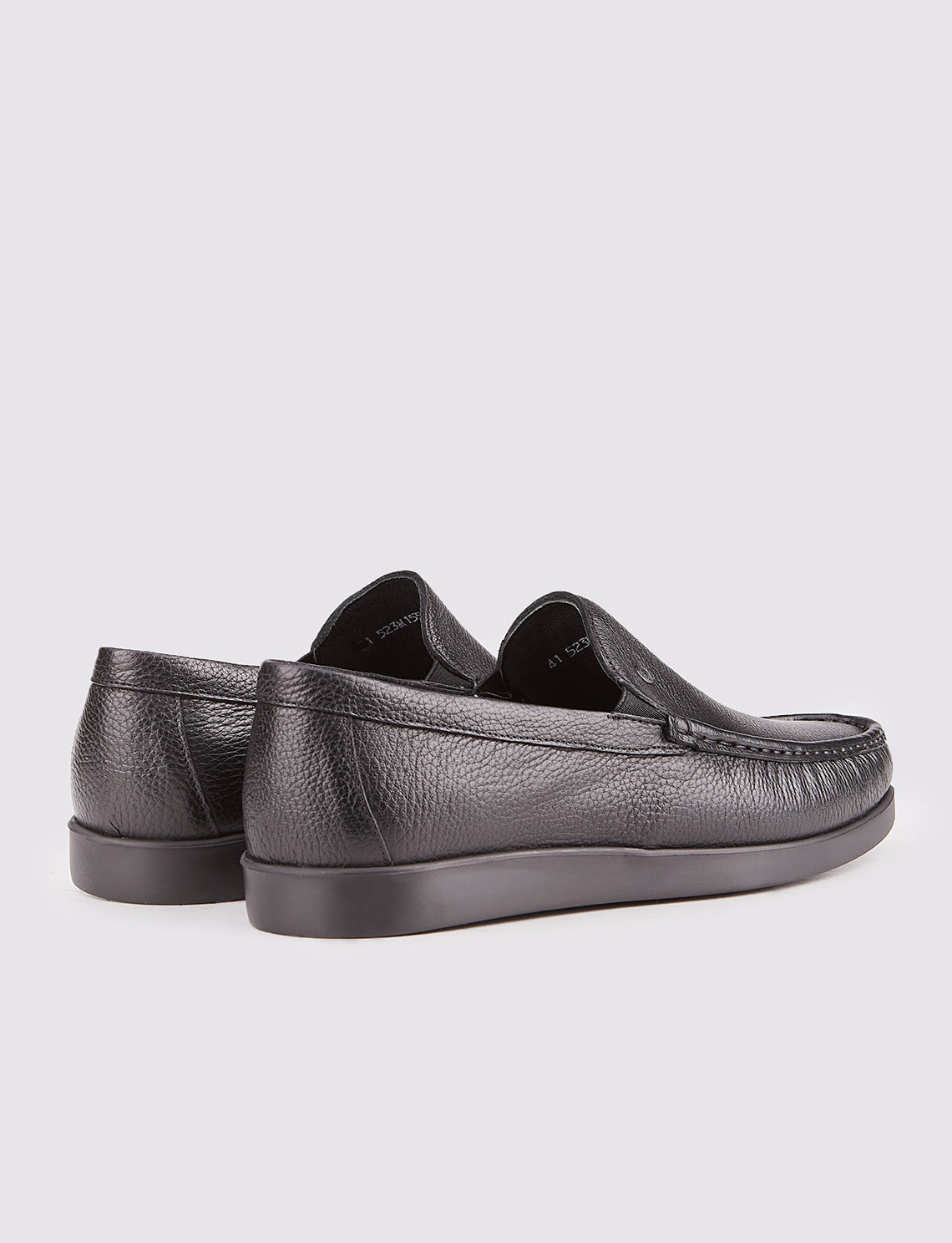 Cabani 523M1551 Erkek %100 Hakiki Deri Sneaker Ayakkabı Siyah