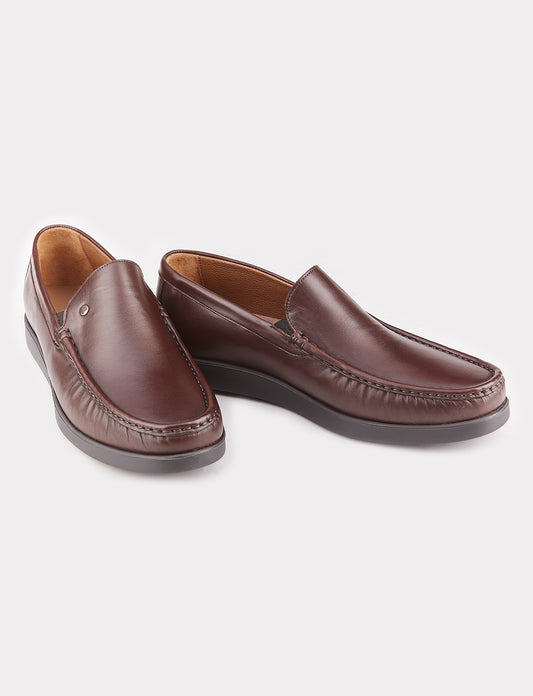 Cabani 523M1551 Erkek %100 Hakiki Deri Sneaker Ayakkabı Kahverengi