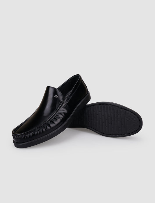 Cabani 523M1551 Erkek Açma Hakiki Deri Sneaker Ayakkabı Siyah