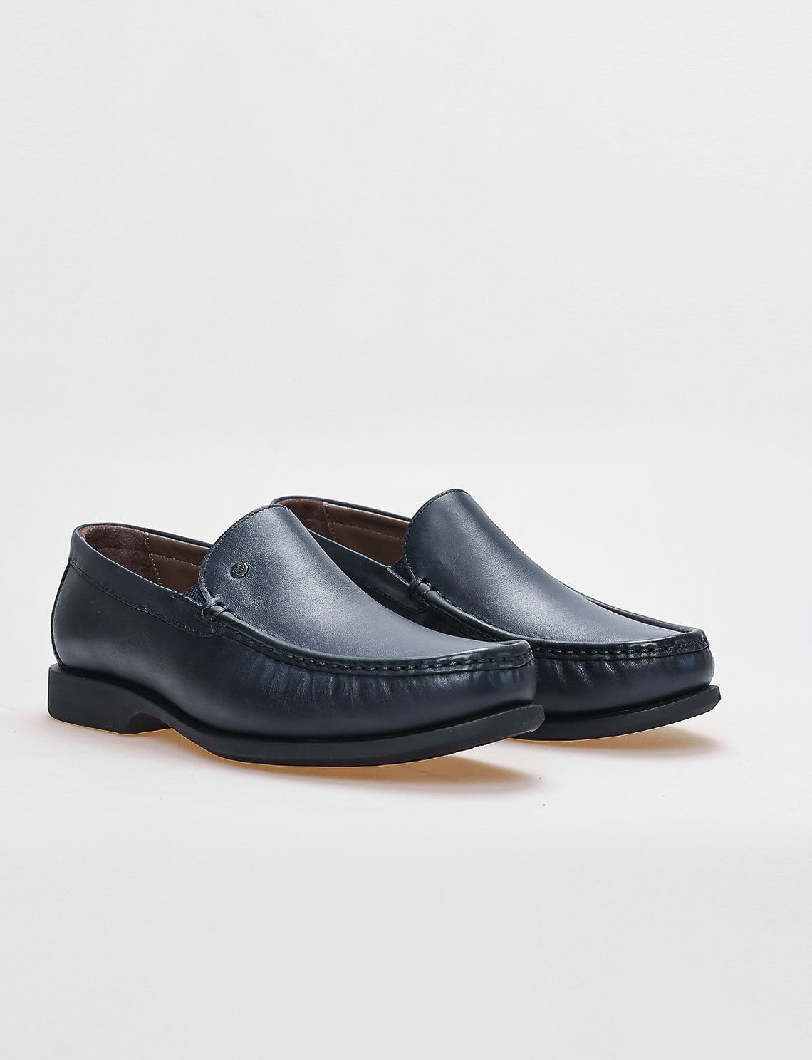 Cabani 121M1551 Erkek %100 Hakiki Deri Sneaker Ayakkabı Lacivert