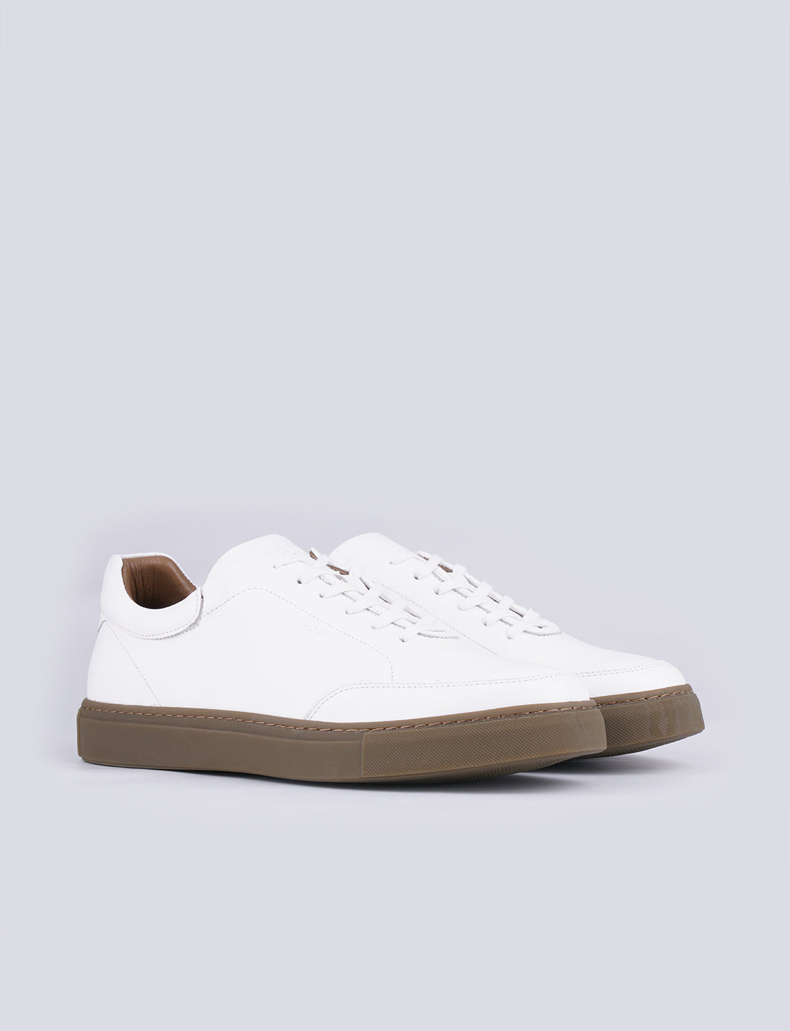 Cabani 518M1545 Erkek %100 Hakiki Deri Sneaker Ayakkabı Beyaz