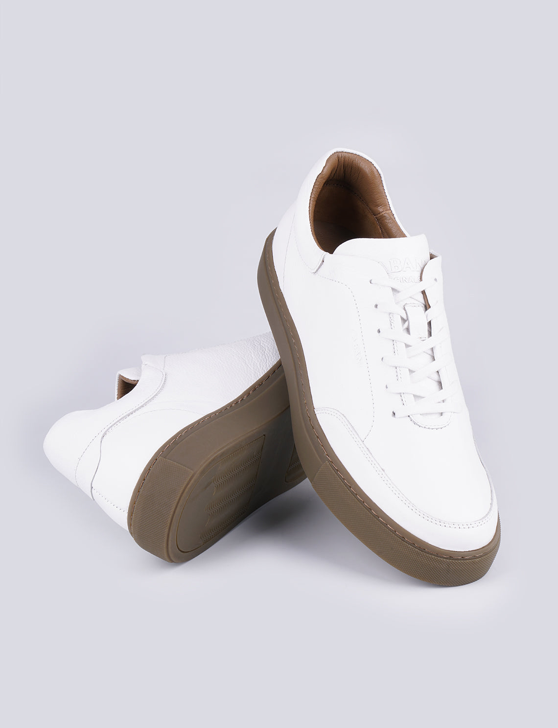 Cabani 518M1545 Erkek %100 Hakiki Deri Sneaker Ayakkabı Beyaz