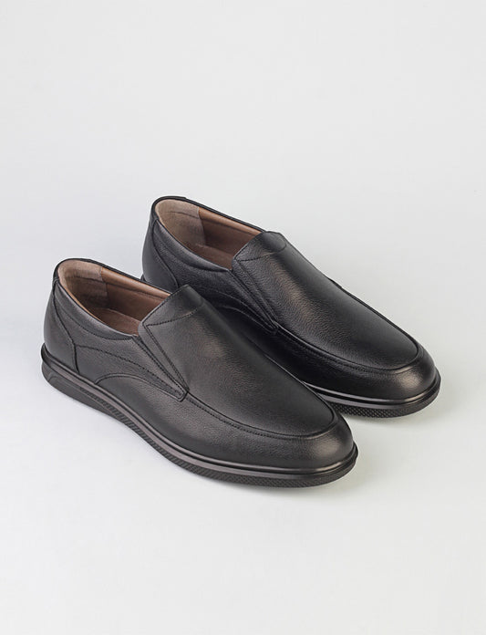 Cabani 250 Erkek %100 Hakiki Deri Günlük Ayakkabı Siyah