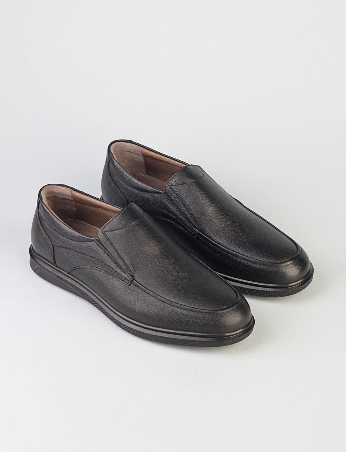 Cabani 250 Erkek %100 Hakiki Deri Günlük Ayakkabı Siyah