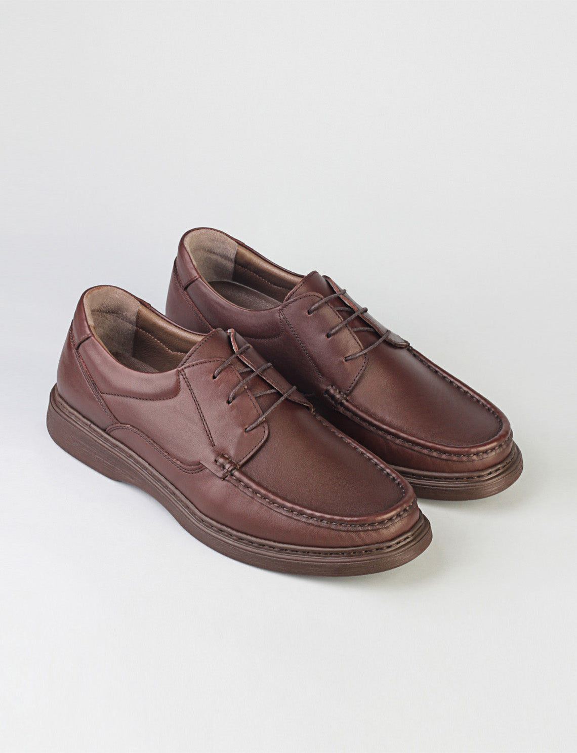 Cabani 379 Erkek %100 Hakiki Deri Günlük Ayakkabı Kahverengi