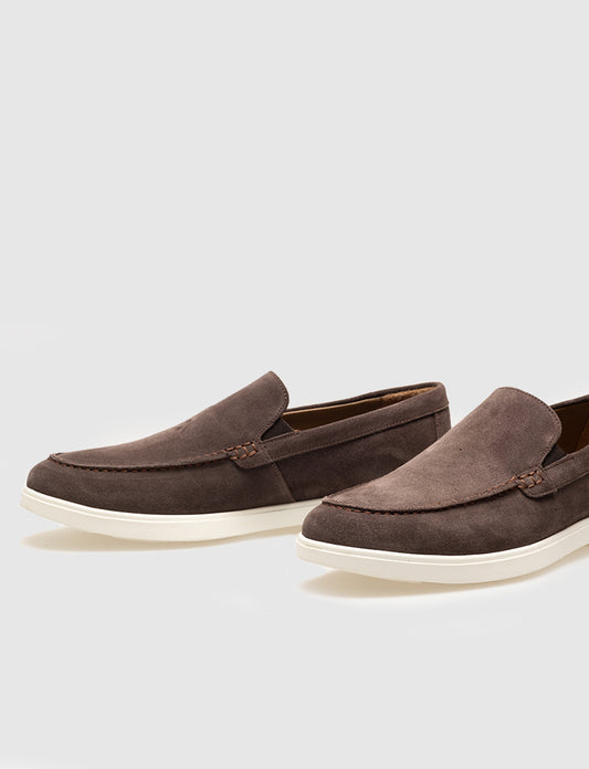 Cabani 512M003 Erkek %100 Hakiki Deri Sneaker Ayakkabı 251 Asfalt Süet