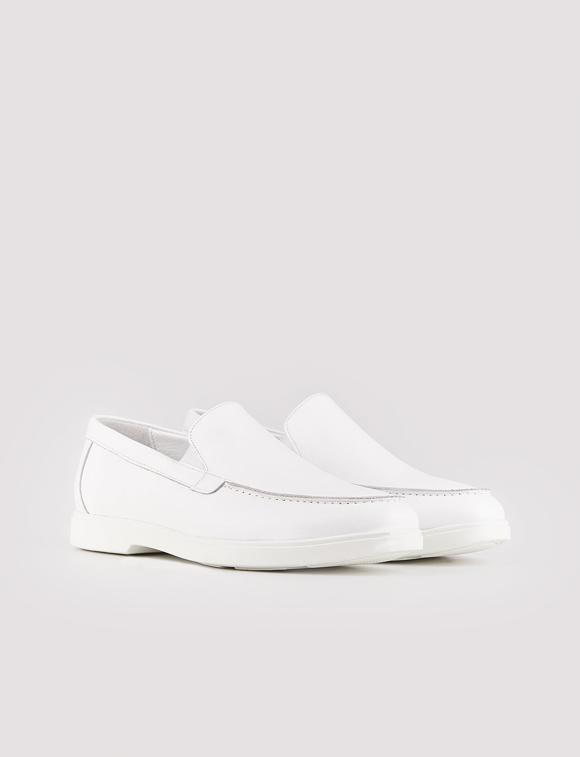 Cabani 512M003 Erkek %100 Hakiki Deri Sneaker Ayakkabı Beyaz