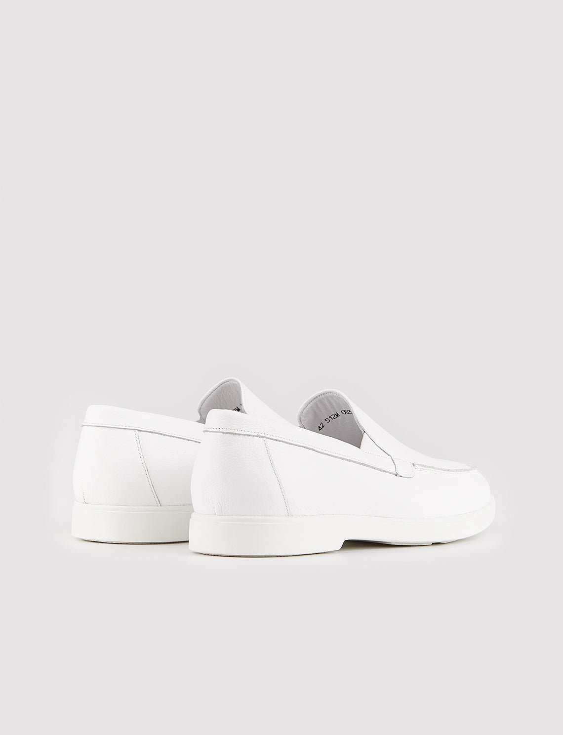 Cabani 512M003 Erkek %100 Hakiki Deri Sneaker Ayakkabı Beyaz