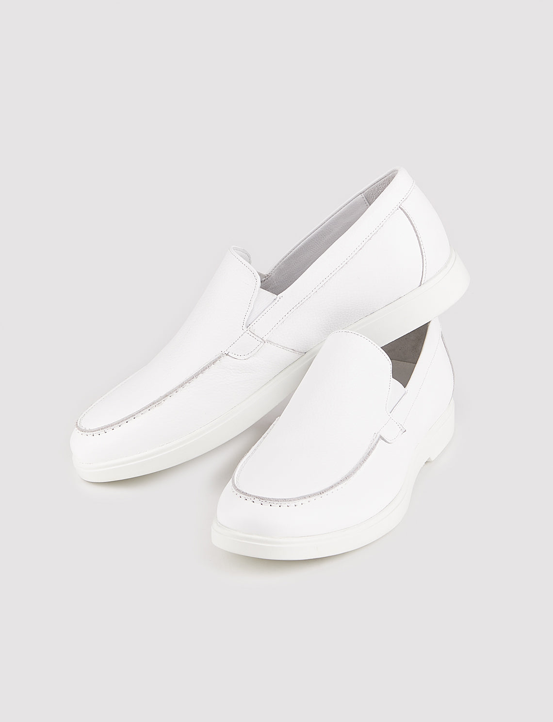 Cabani 512M003 Erkek %100 Hakiki Deri Sneaker Ayakkabı Beyaz