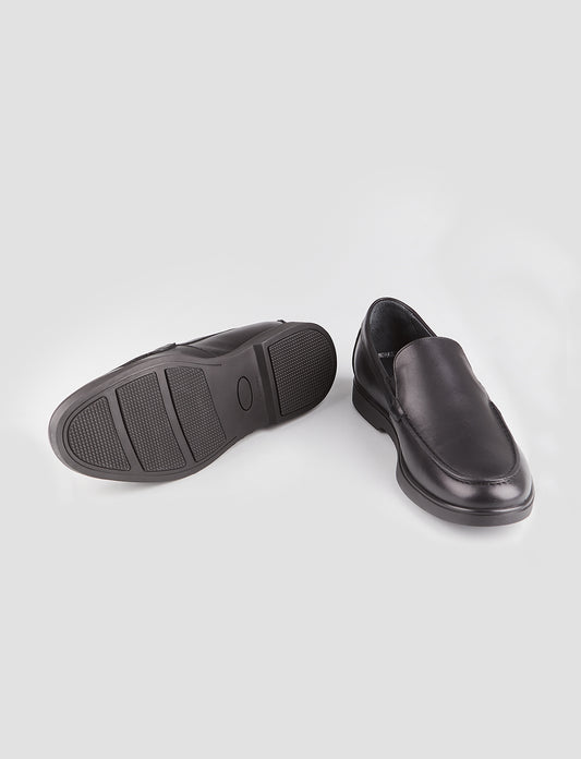 Cabani 512M003 Erkek %100 Hakiki Deri Sneaker Ayakkabı 400 Siyah Napa