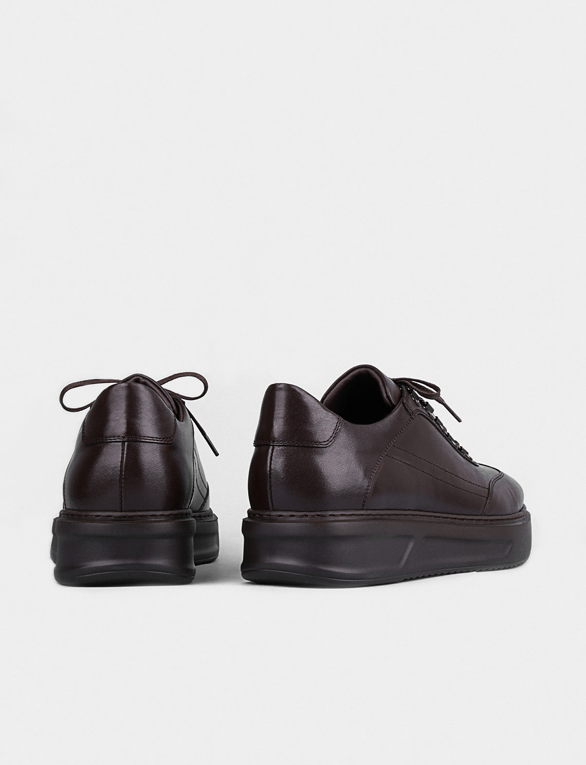 Cabani 5981 Erkek %100 Hakiki Deri Günlük Ayakkabı Kahverengi