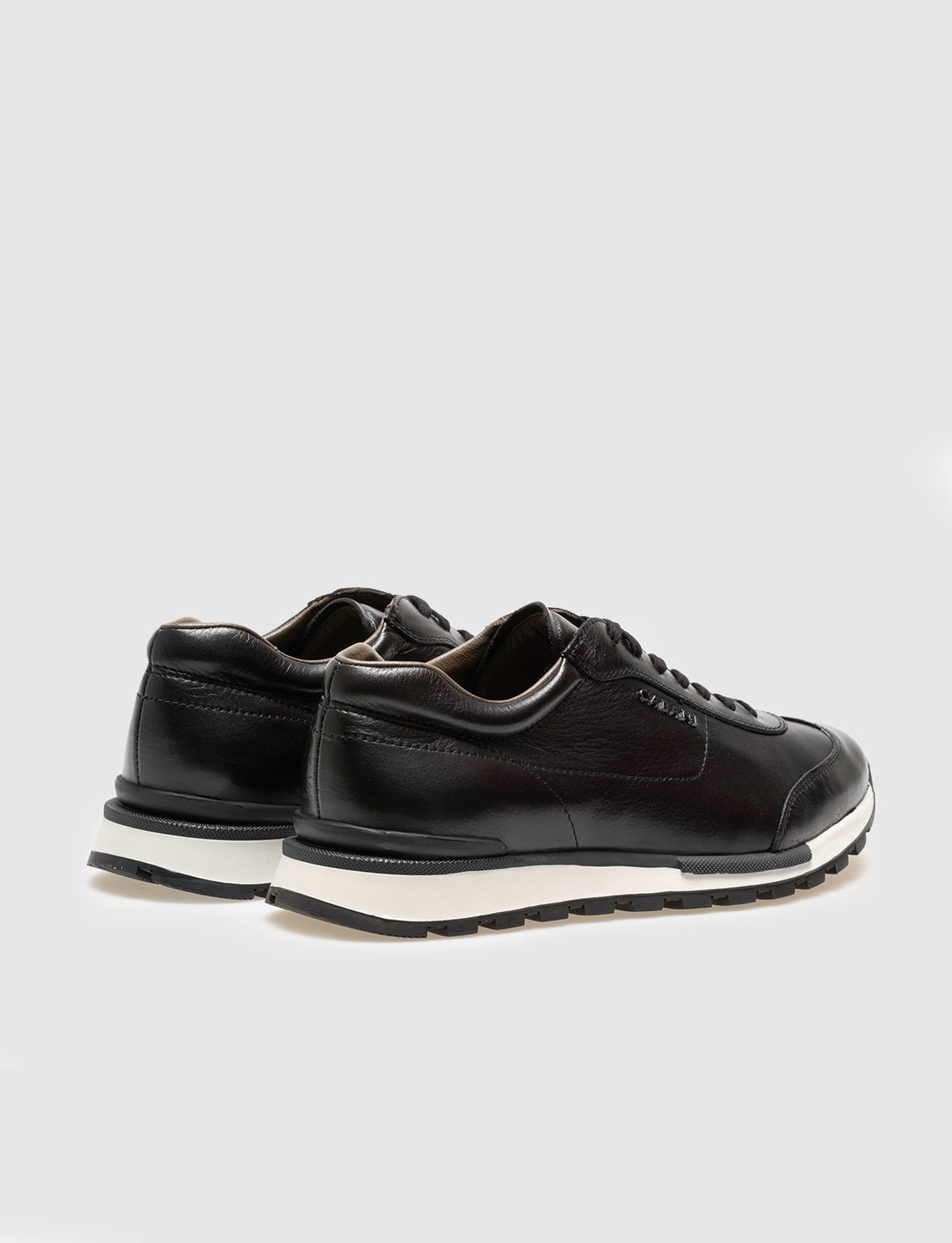 Cabani 460M747 Erkek %100 Hakiki Deri Sneaker Ayakkabı Siyah