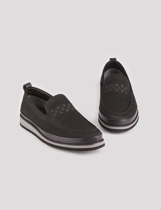 Cabani 865 Erkek Tekstil Sneaker Ayakkabı Siyah