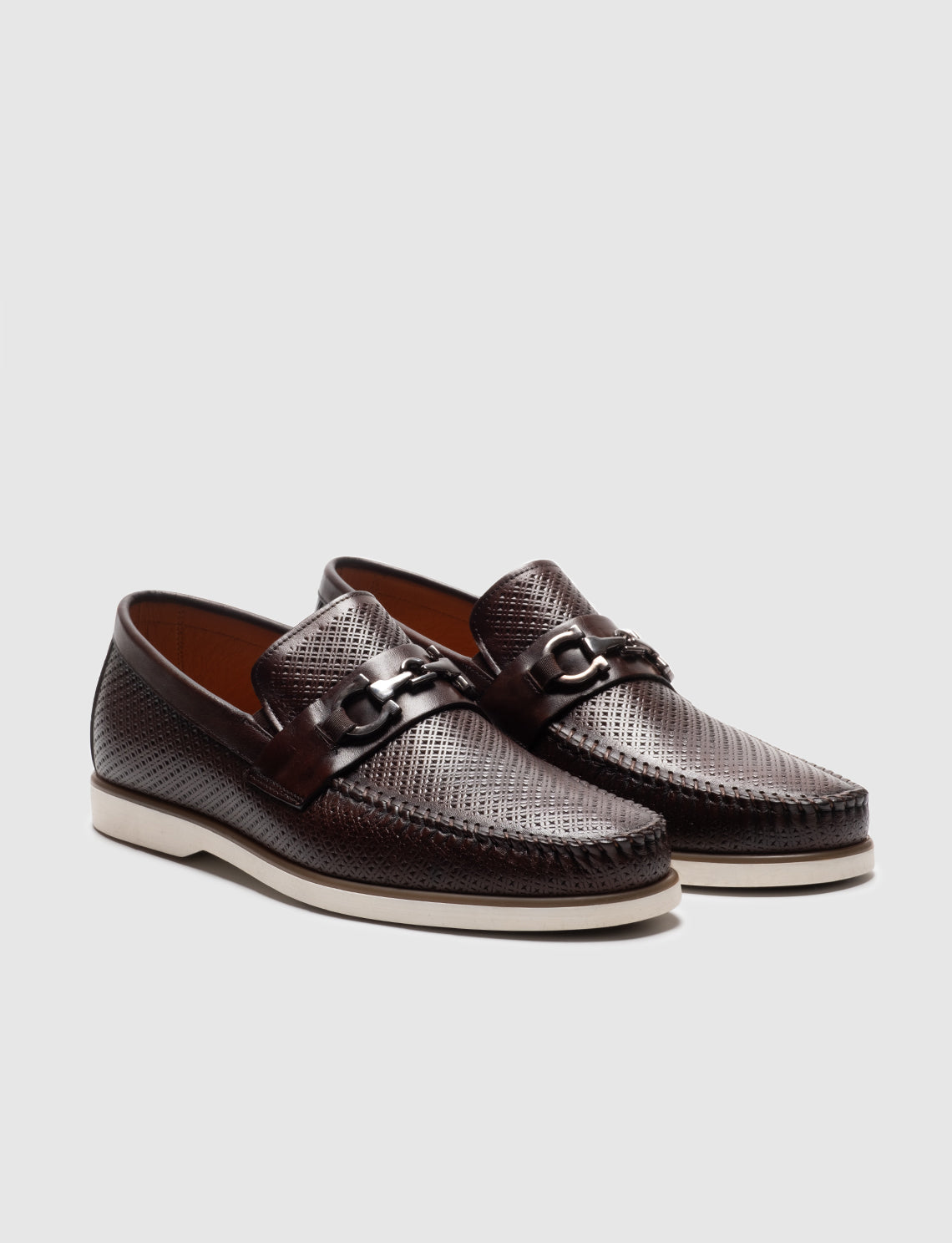 Cabani 5159 Erkek %100 Hakiki Deri Sneaker Ayakkabı Kahverengi