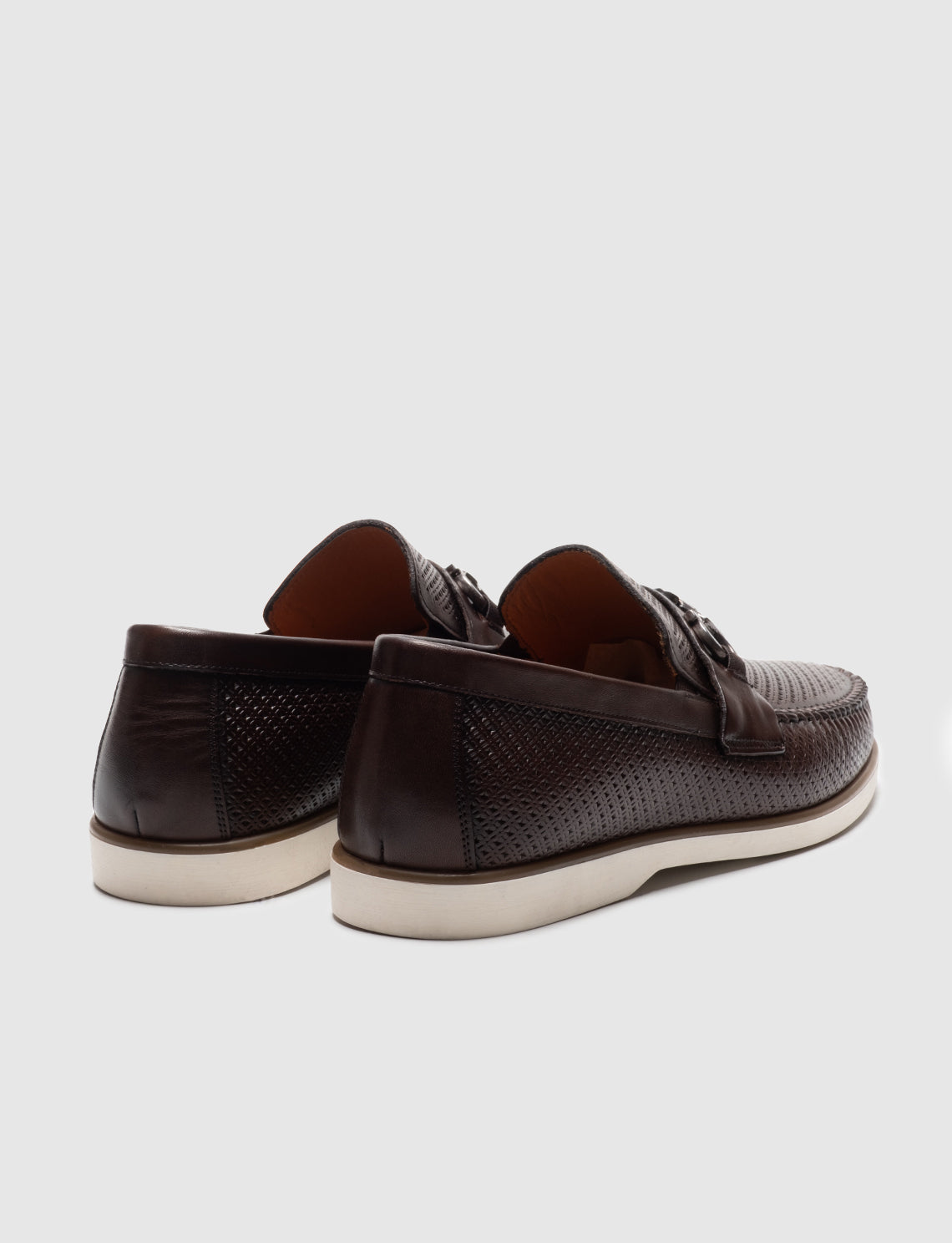 Cabani 5159 Erkek %100 Hakiki Deri Sneaker Ayakkabı Kahverengi