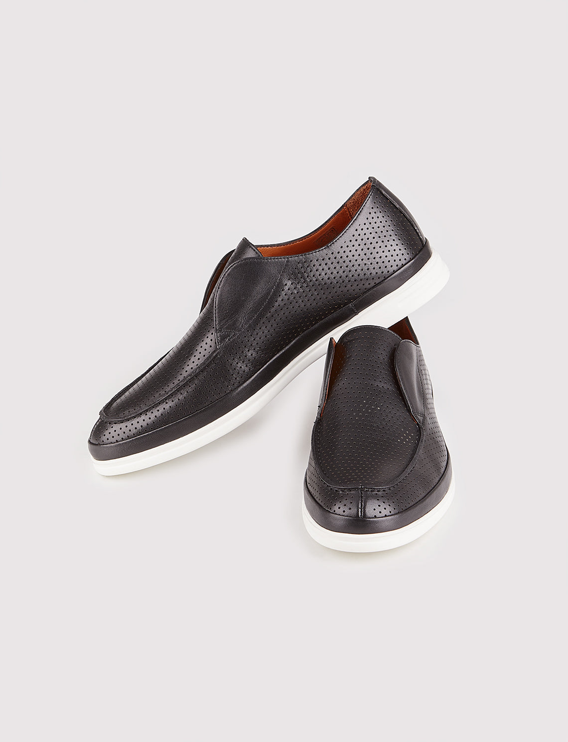 Cabani 5414 Erkek %100 Hakiki Deri Sneaker Ayakkabı Siyah