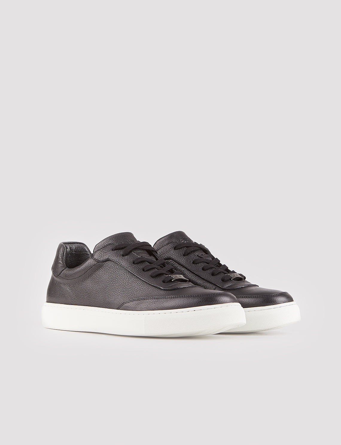 Cabani 518M1546 Erkek %100 Hakiki Deri Sneaker Ayakkabı 464 Siyah Ufak Kırma