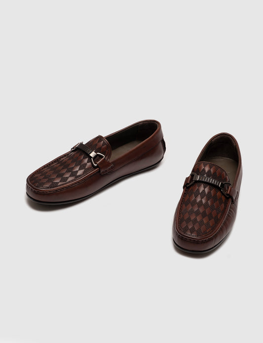 Cabani 010M5823F Erkek %100 Hakiki Deri Sneaker Ayakkabı Kahverengi