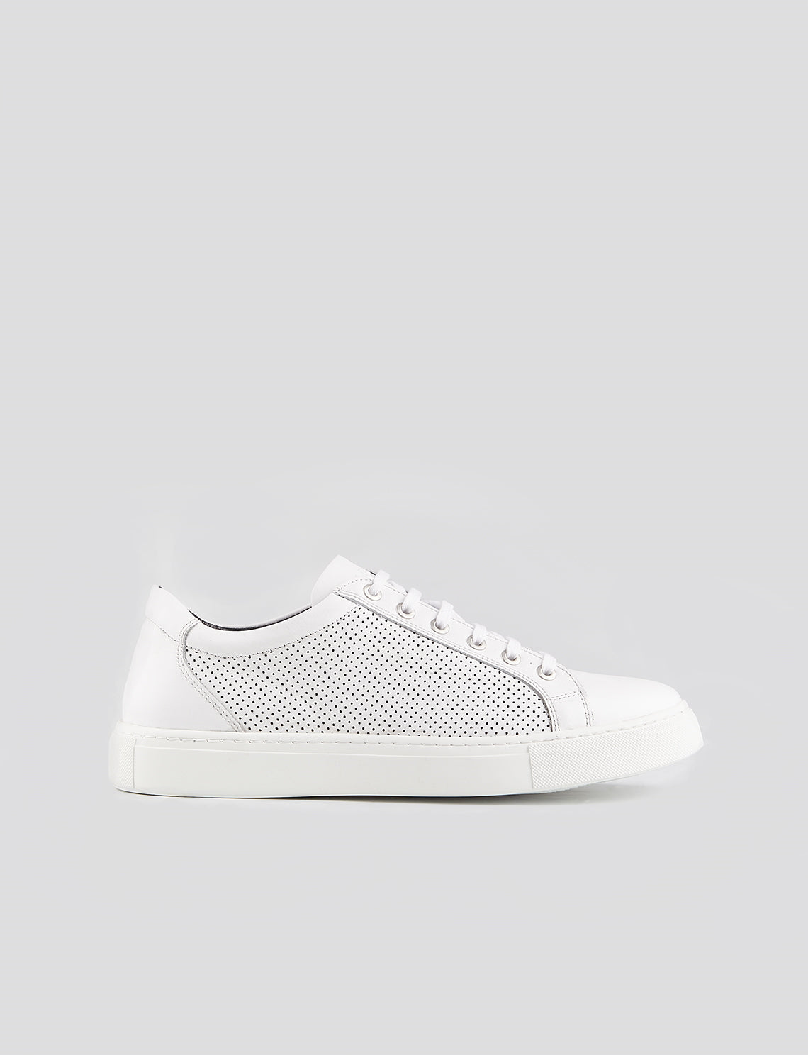 Cabani 518M995B Erkek %100 Hakiki Deri Sneaker Ayakkabı Beyaz