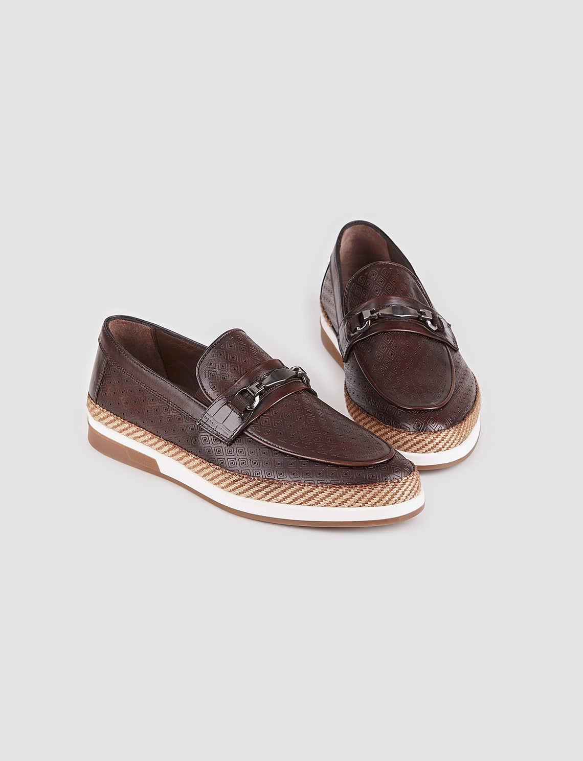 Cabani 3935 Erkek %100 Hakiki Deri Sneaker Ayakkabı Kahverengi