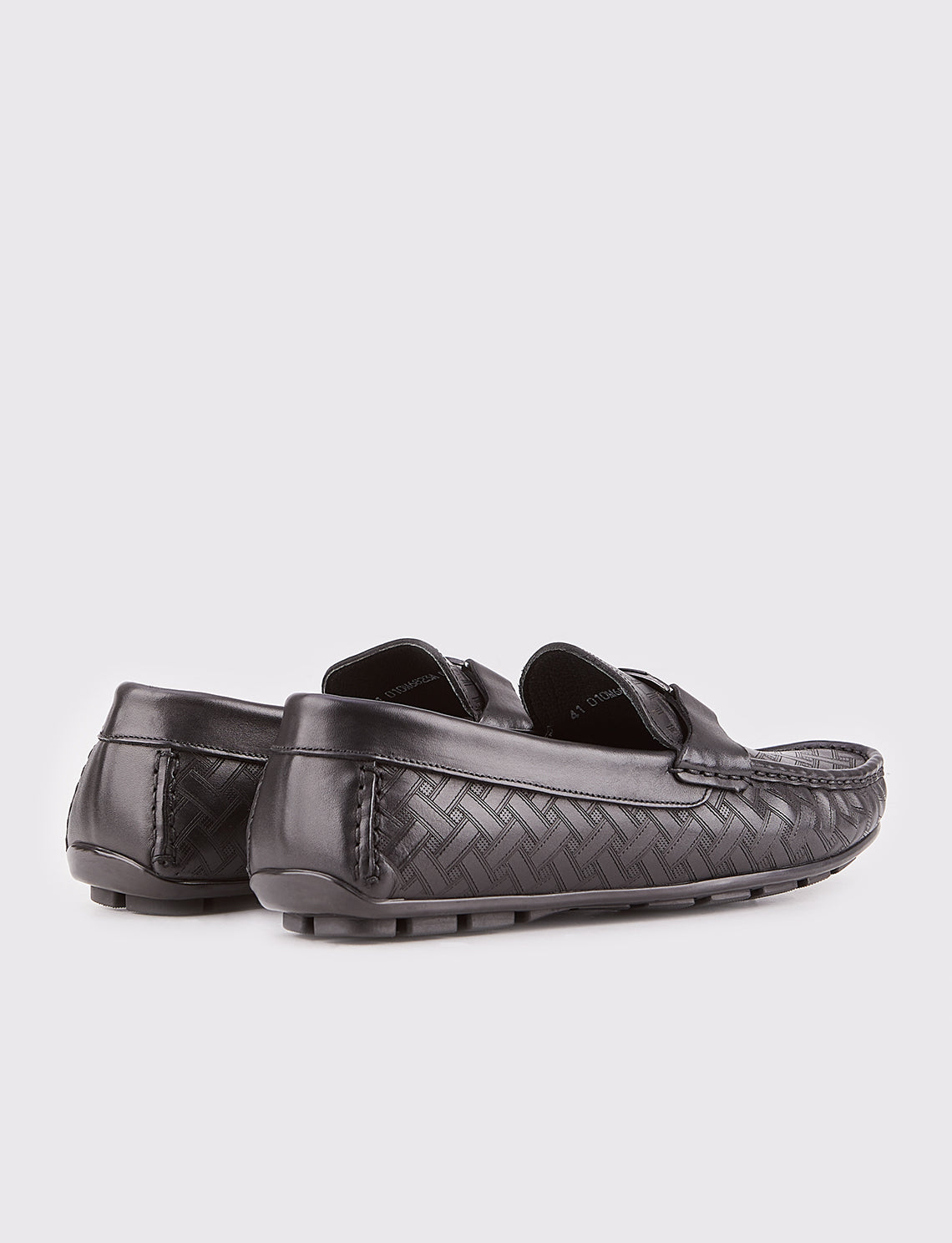 Cabani 010M6823A Erkek %100 Hakiki Deri Sneaker Ayakkabı Siyah