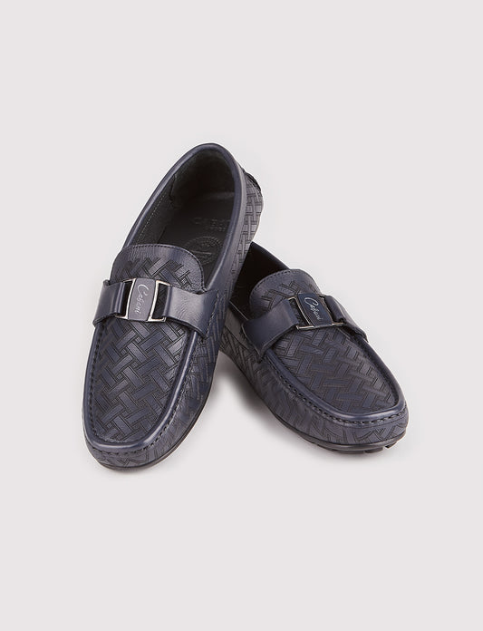 Cabani 010M6823A Erkek %100 Hakiki Deri Sneaker Ayakkabı 790 Lacivert Antik