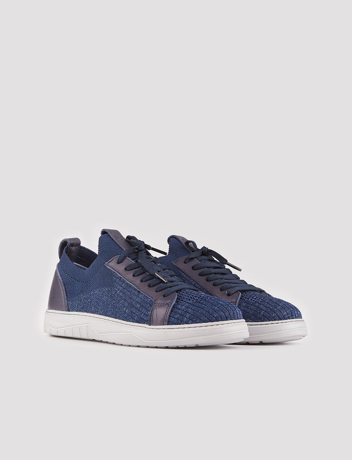 Cabani F-3 Erkek Tekstil Sneaker Ayakkabı İndigo Tekstil