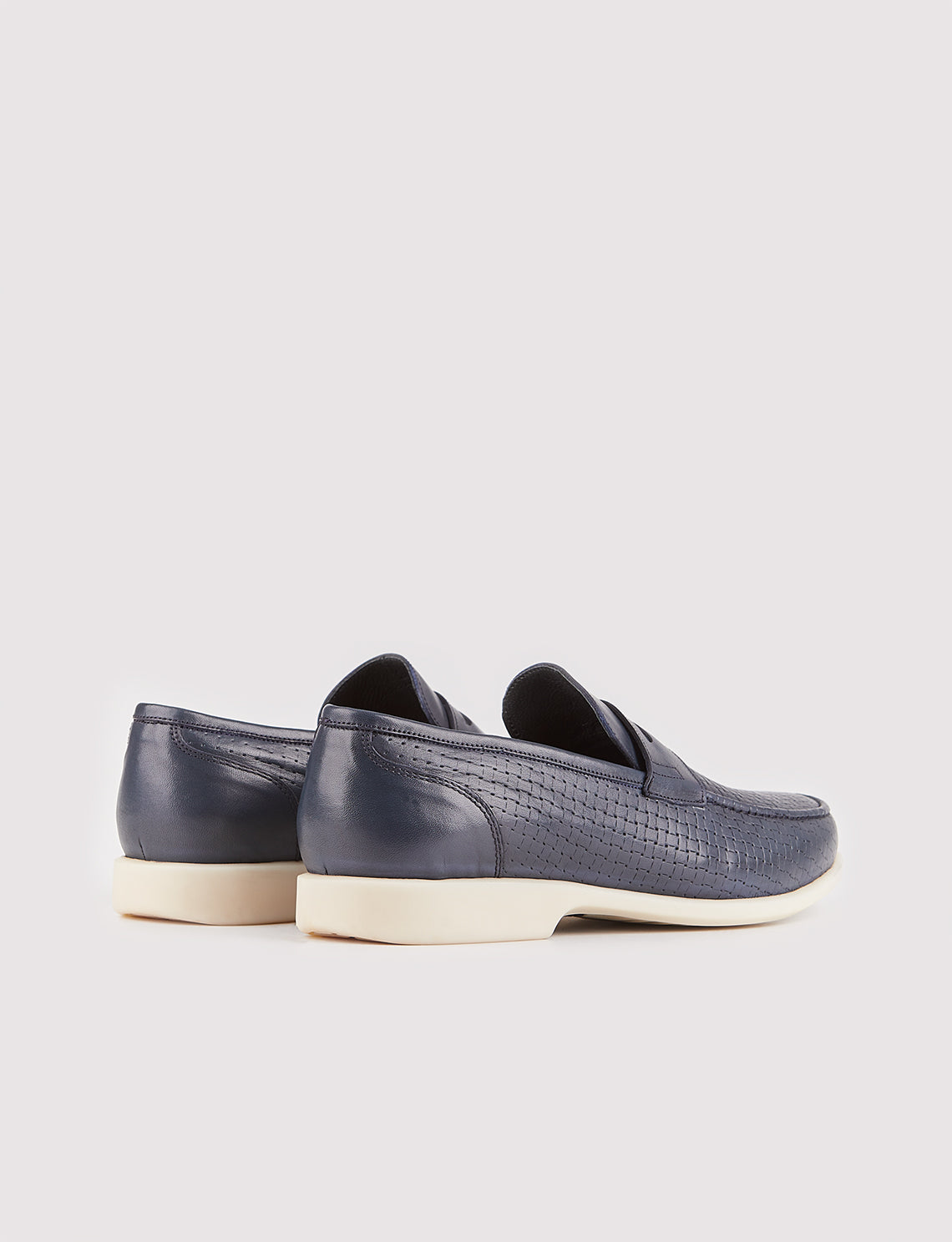 Cabani 121M1417A Erkek %100 Hakiki Deri Sneaker Ayakkabı Lacivert