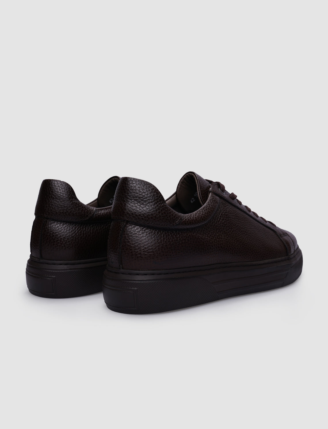 Cabani 509M1495 Erkek %100 Hakiki Deri Sneaker Ayakkabı 327 Kahve Kırma Floter