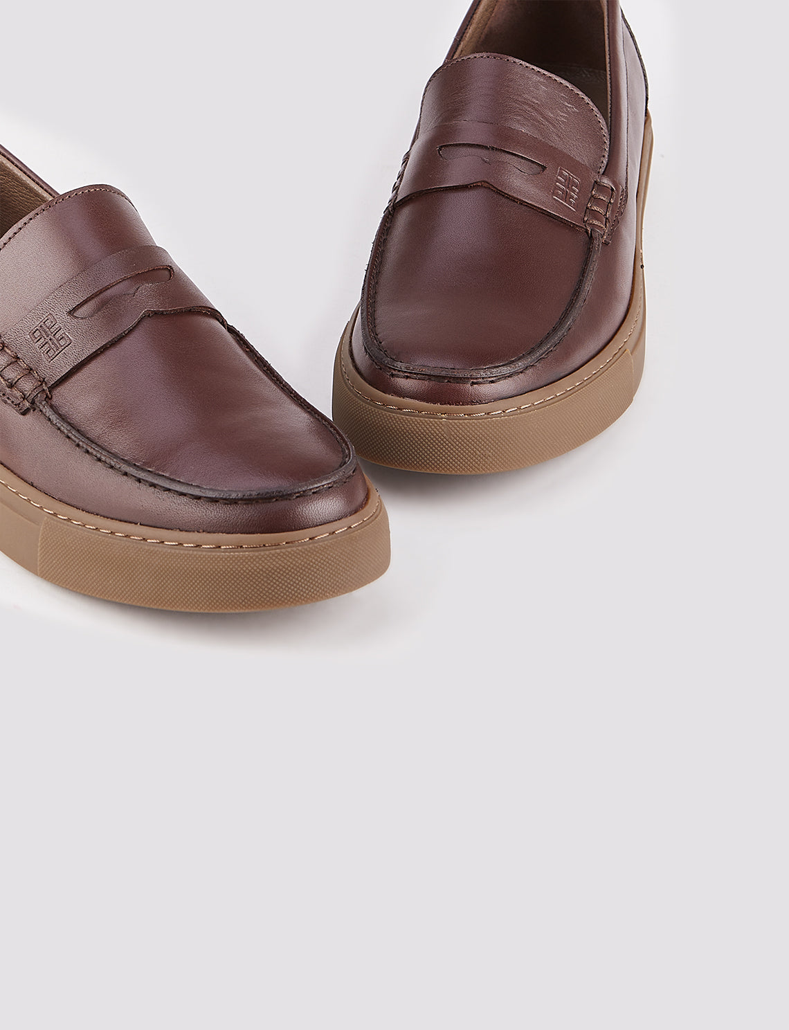 Cabani 518M1587 Erkek %100 Hakiki Deri Sneaker Ayakkabı Kahverengi