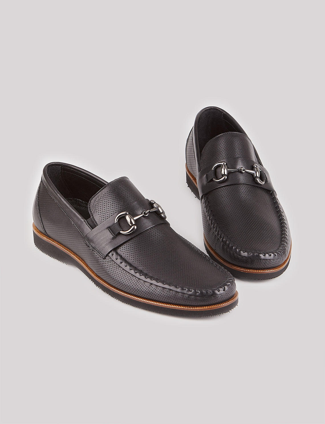 Cabani 5326 Erkek %100 Hakiki Deri Günlük Ayakkabı Siyah