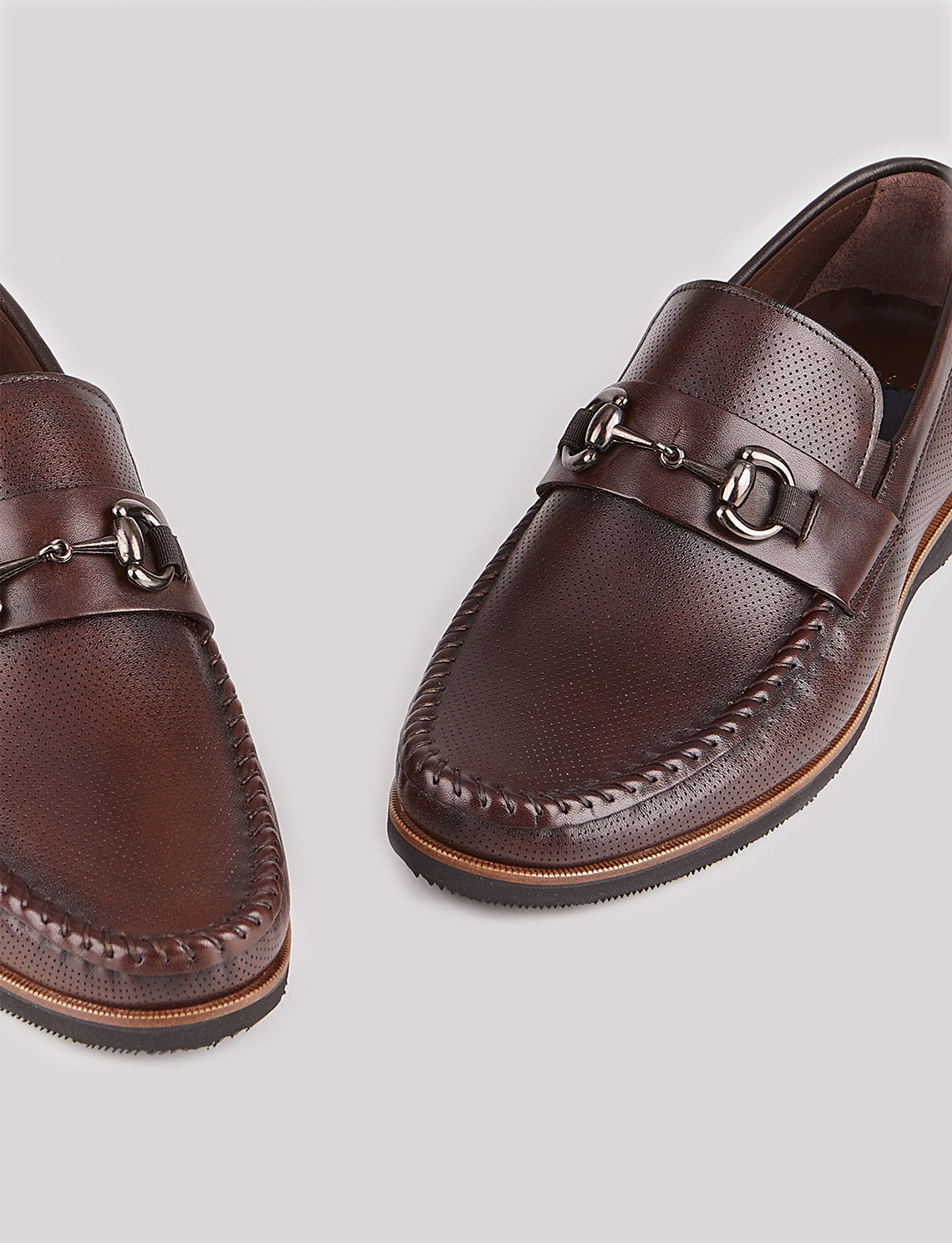 Cabani 5326 Erkek %100 Hakiki Deri Günlük Ayakkabı Kahverengi