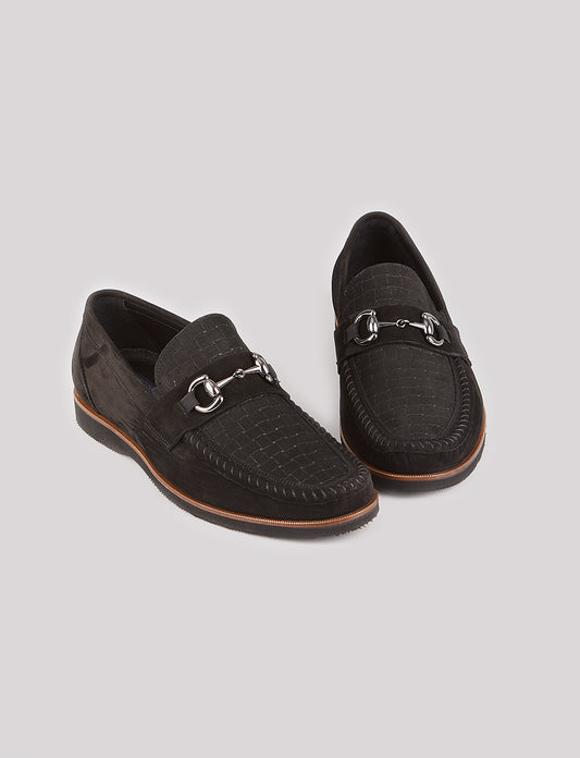 Cabani 5326 Erkek %100 Hakiki Deri Günlük Ayakkabı 1285 Asfalt Nubuk