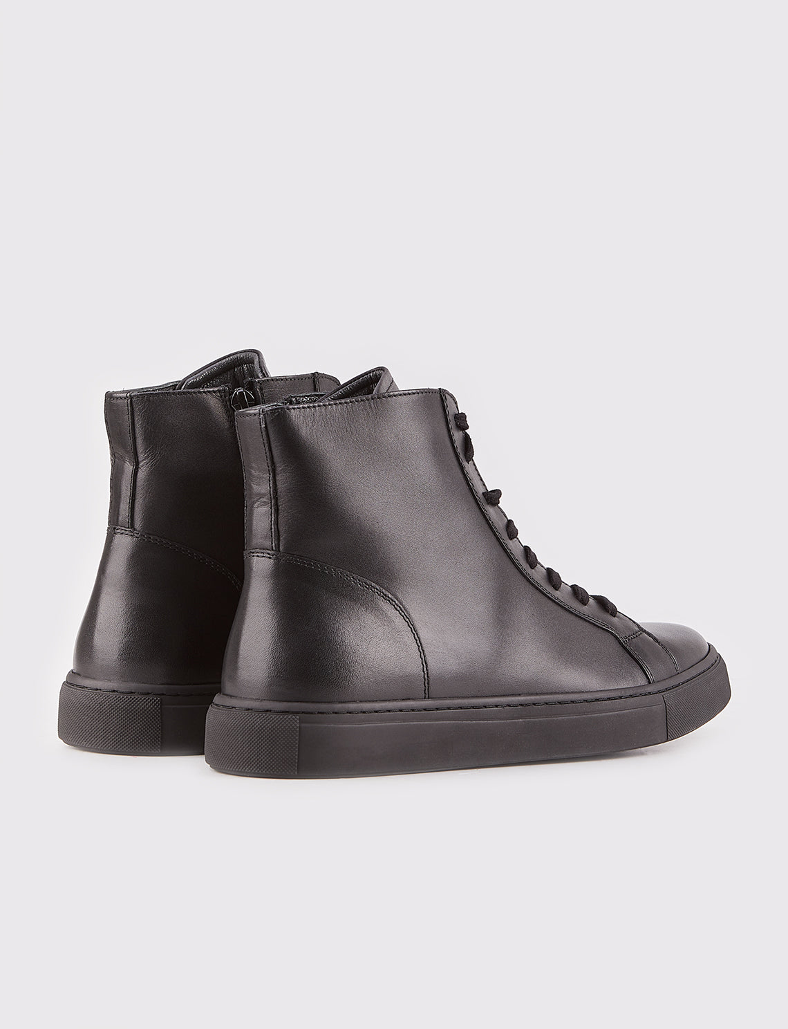 Cabani 518E1582 Erkek %100 Hakiki Deri Loafer Bot Siyah