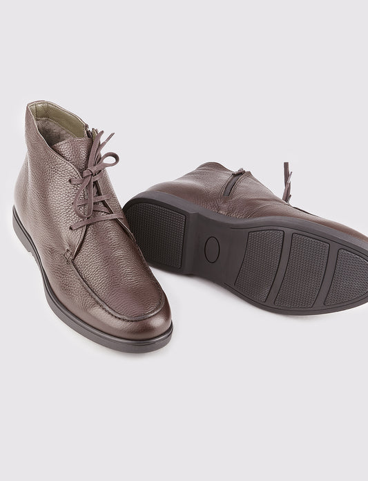 Cabani 512K1606 Erkek %100 Hakiki Deri Loafer Bot 029 Kahve Geyik