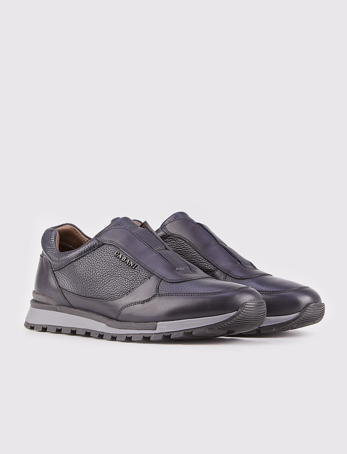 Cabani 460M1579 Erkek %100 Hakiki Deri Sneaker Ayakkabı 1134 Laci Napa-Laci geyik