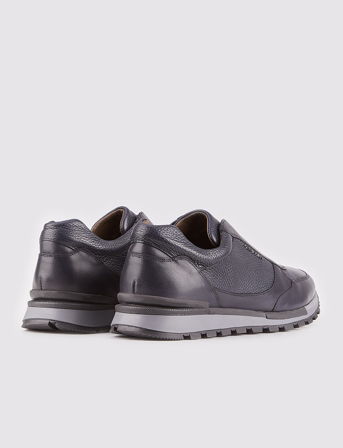 Cabani 460M1579 Erkek %100 Hakiki Deri Sneaker Ayakkabı 1134 Laci Napa-Laci geyik