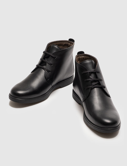 Cabani 512E607 Erkek %100 Hakiki Deri Loafer Bot Siyah