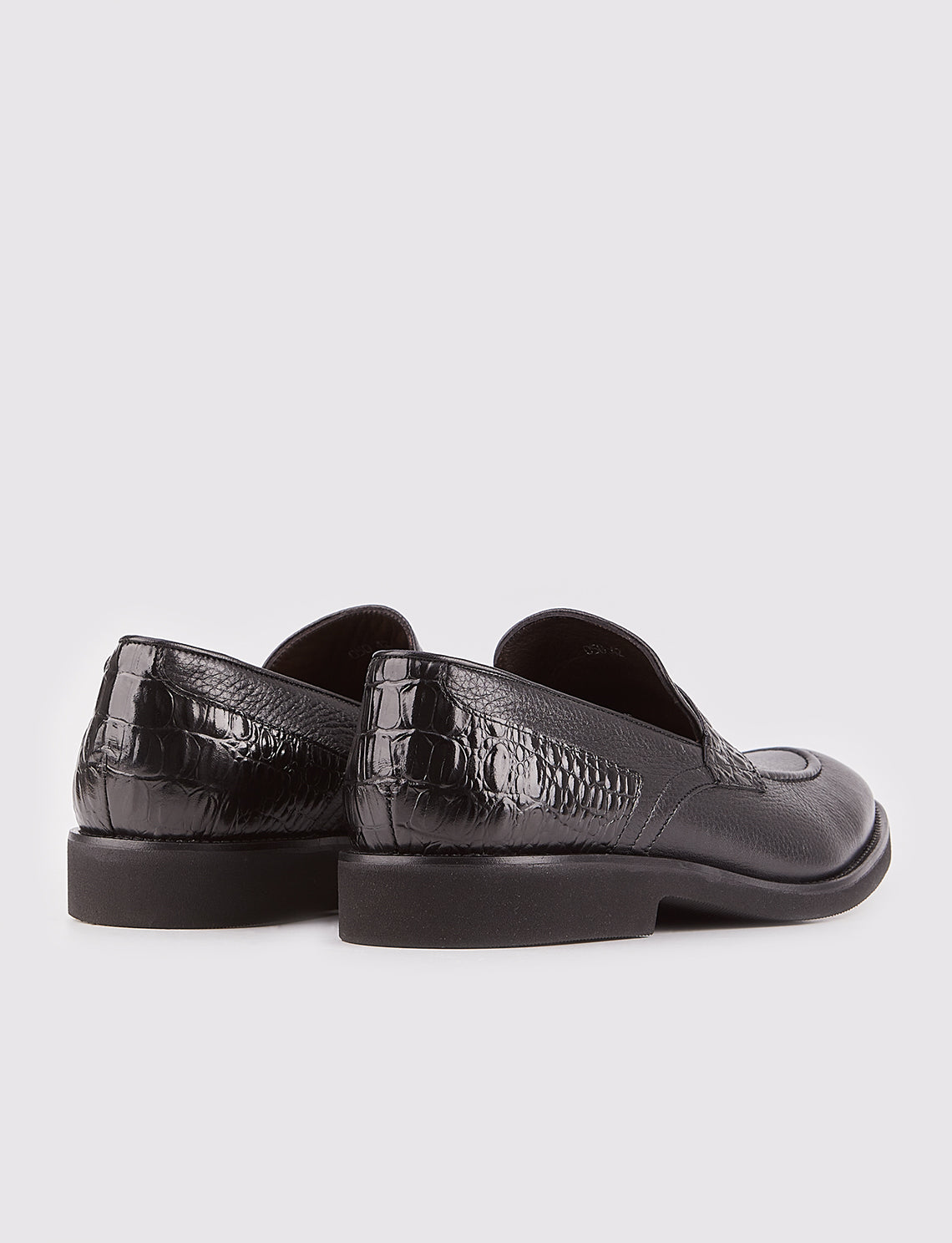 Cabani 050 Erkek %100 Hakiki Deri Günlük Ayakkabı Siyah